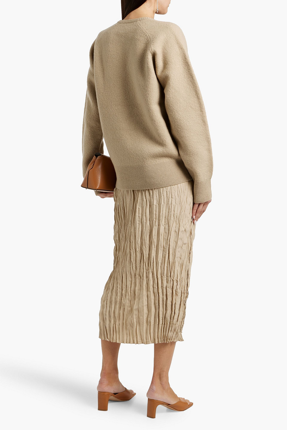 Totême Wool-blend Sweater In Neutral
