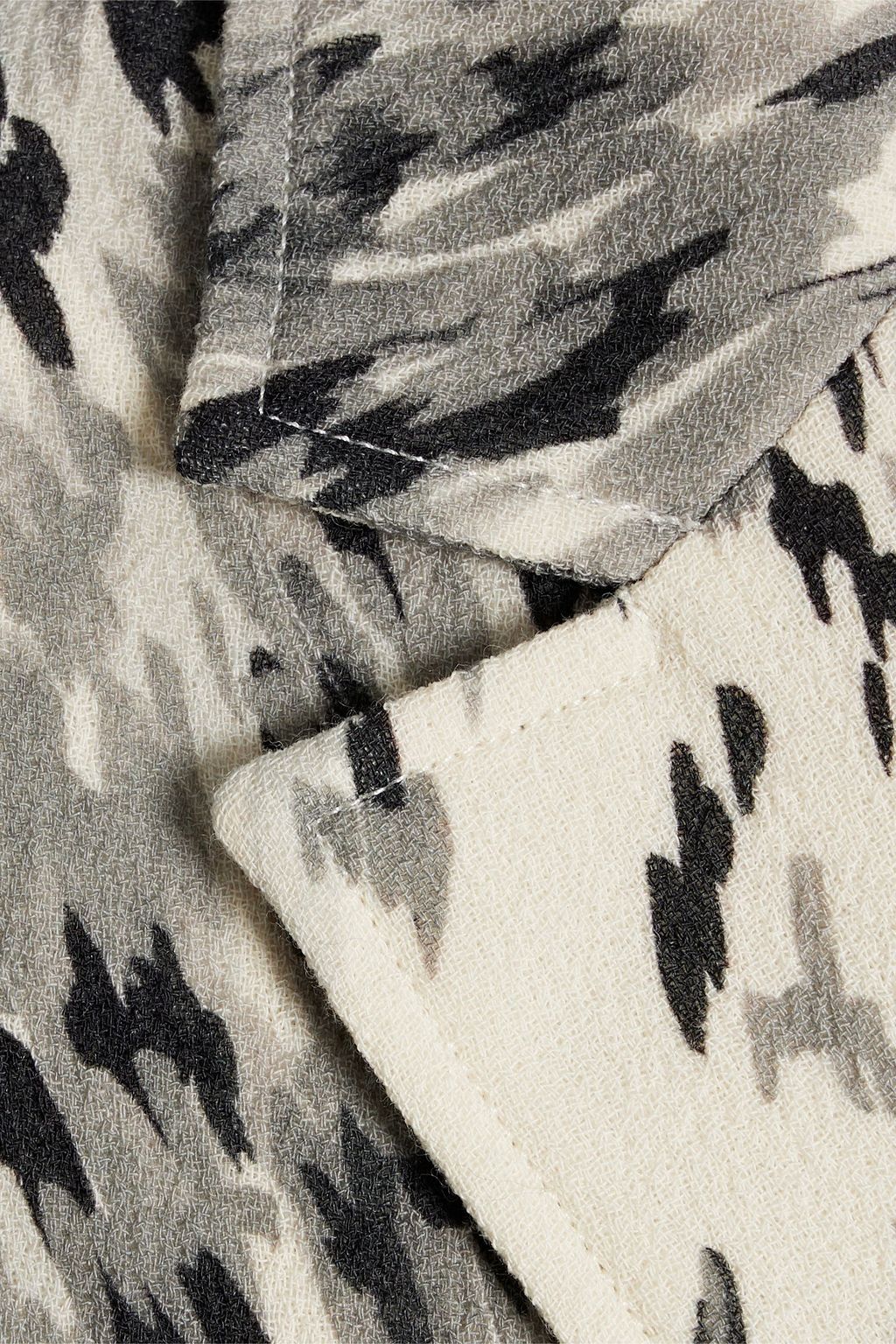 TOTEME Printed wool coat