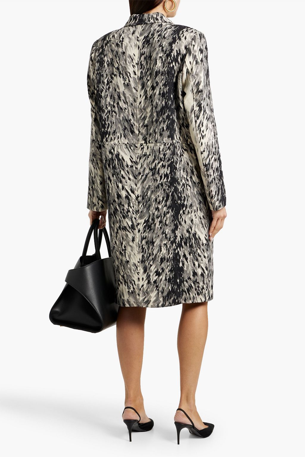 TOTEME Printed wool coat