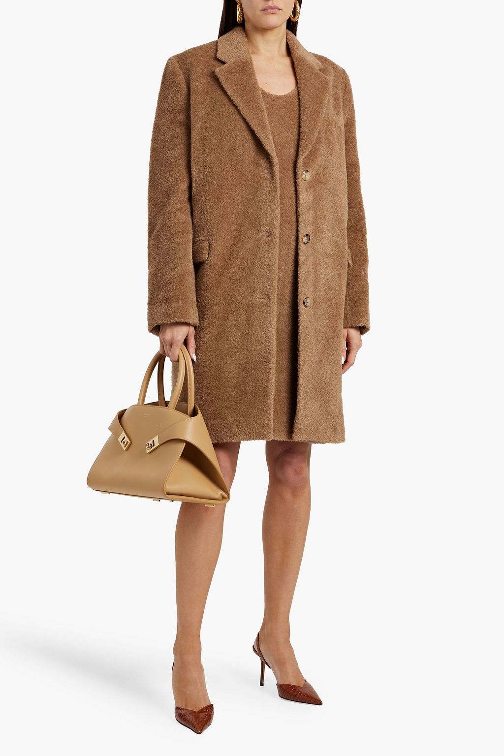TOTEME Wool and alpaca-blend coat