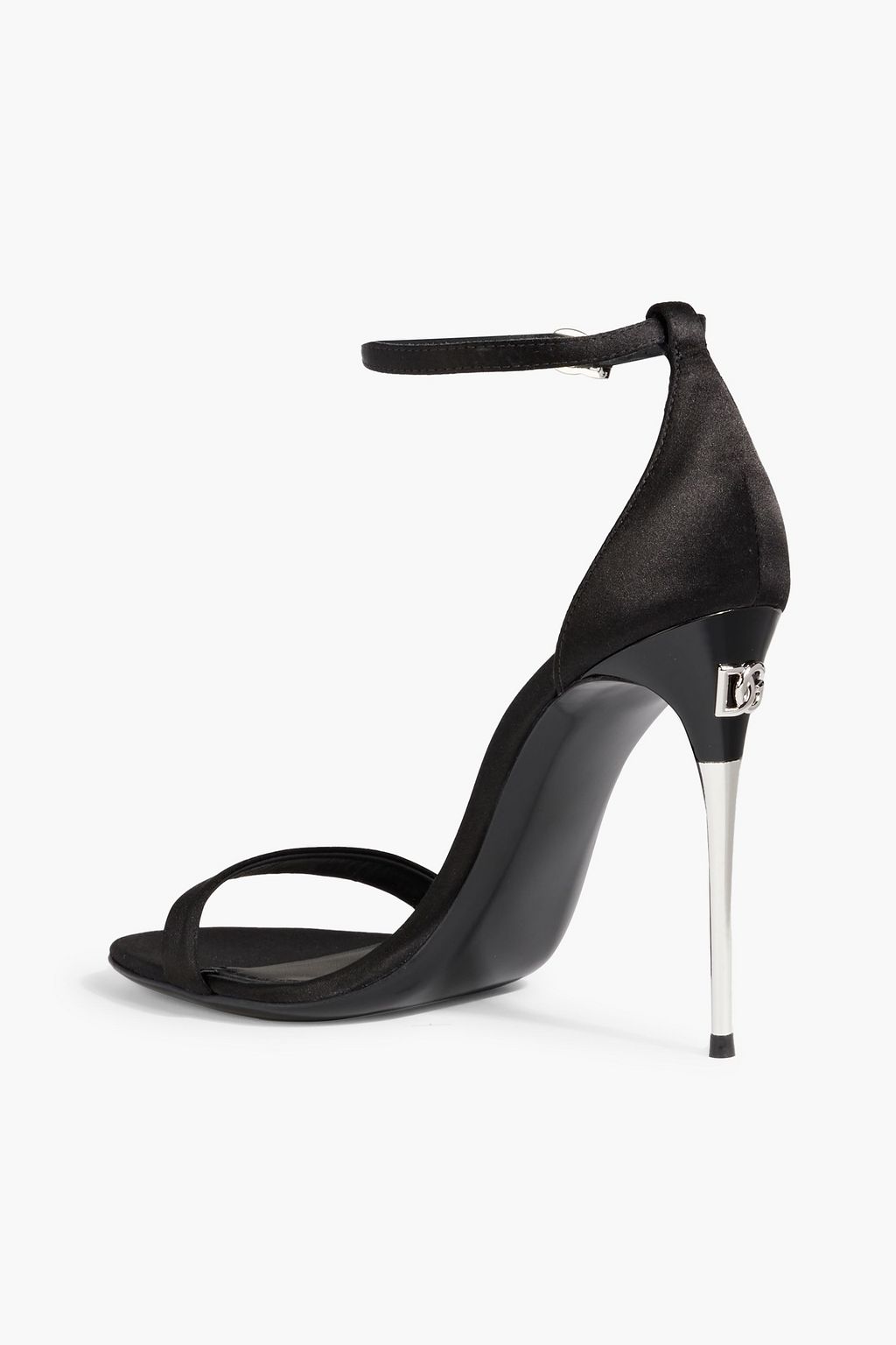 DOLCE&GABBANA Keira 105 satin sandals