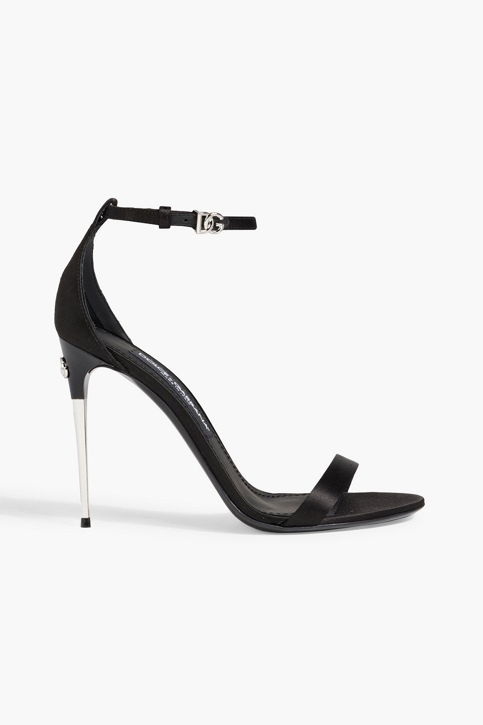 Dolce & Gabbana Keira 105 Satin Sandals