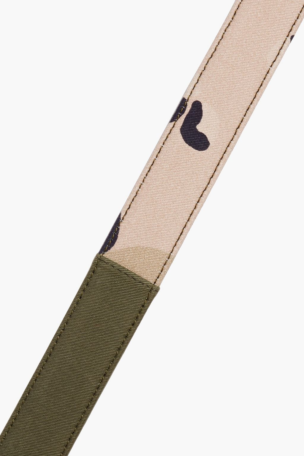 DOLCE&GABBANA Embellished printed twill belt