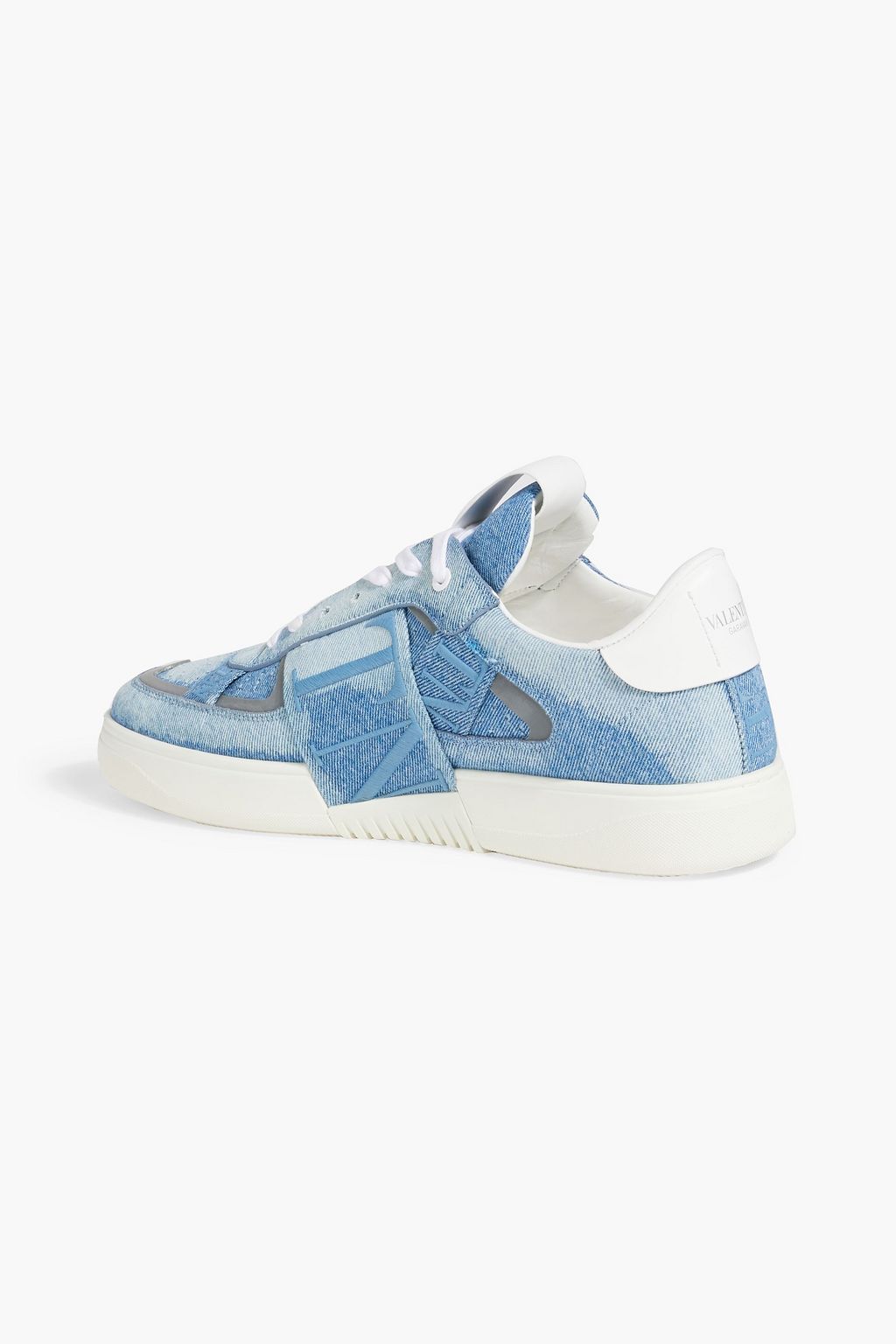 VALENTINO GARAVANI VL7N embroidered denim sneakers