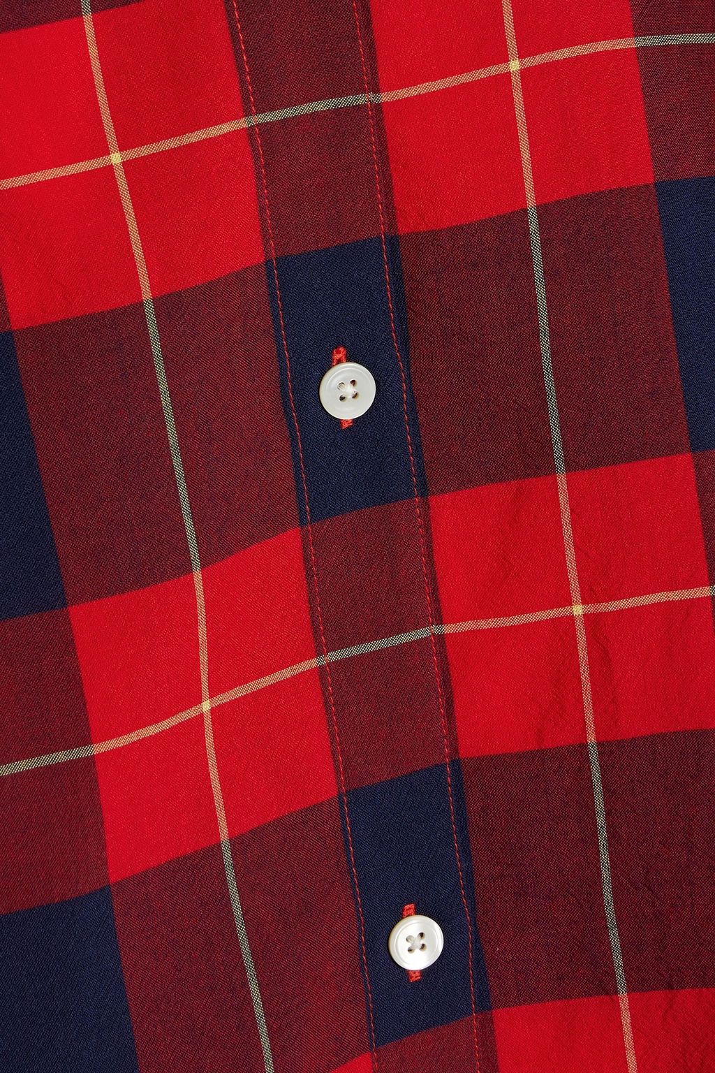 TOTEME Checked TENCEL™ Lyocell shirt