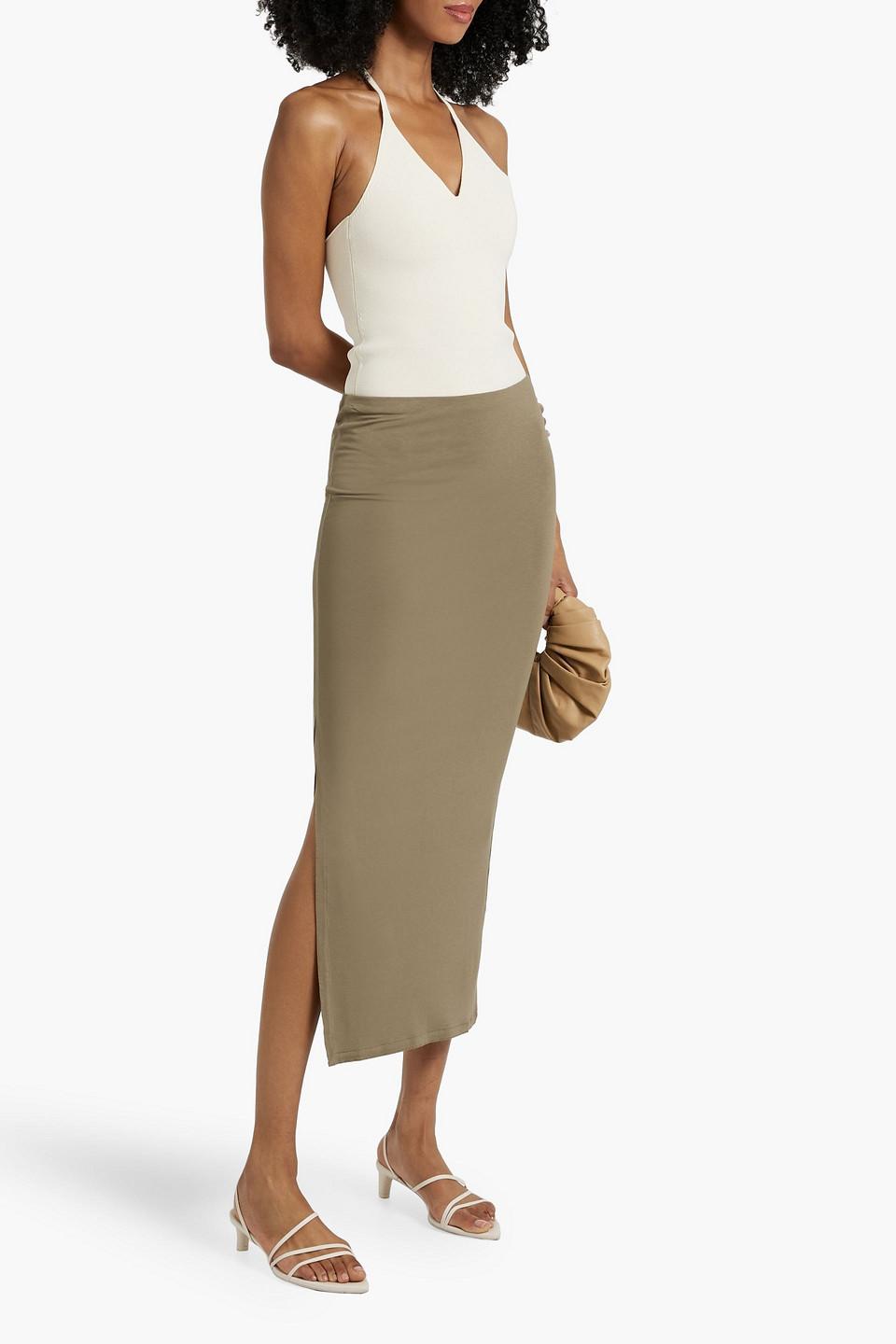 Totême Stretch-jersey Midi Skirt