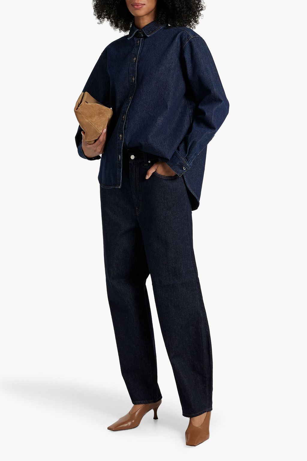 TOTEME Hoch sitzende Barrel-Jeans