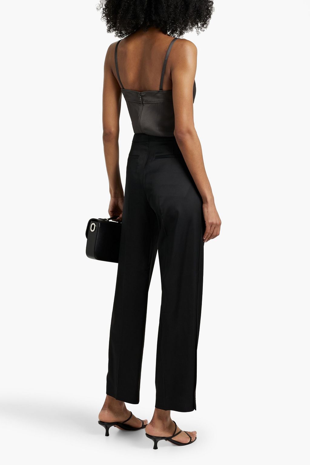 TOTEME Satin-crepe camisole