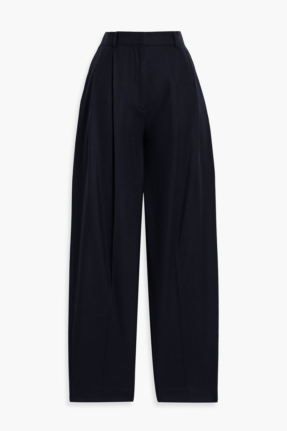Totême Wool-blend Flannel Straight-leg Pants