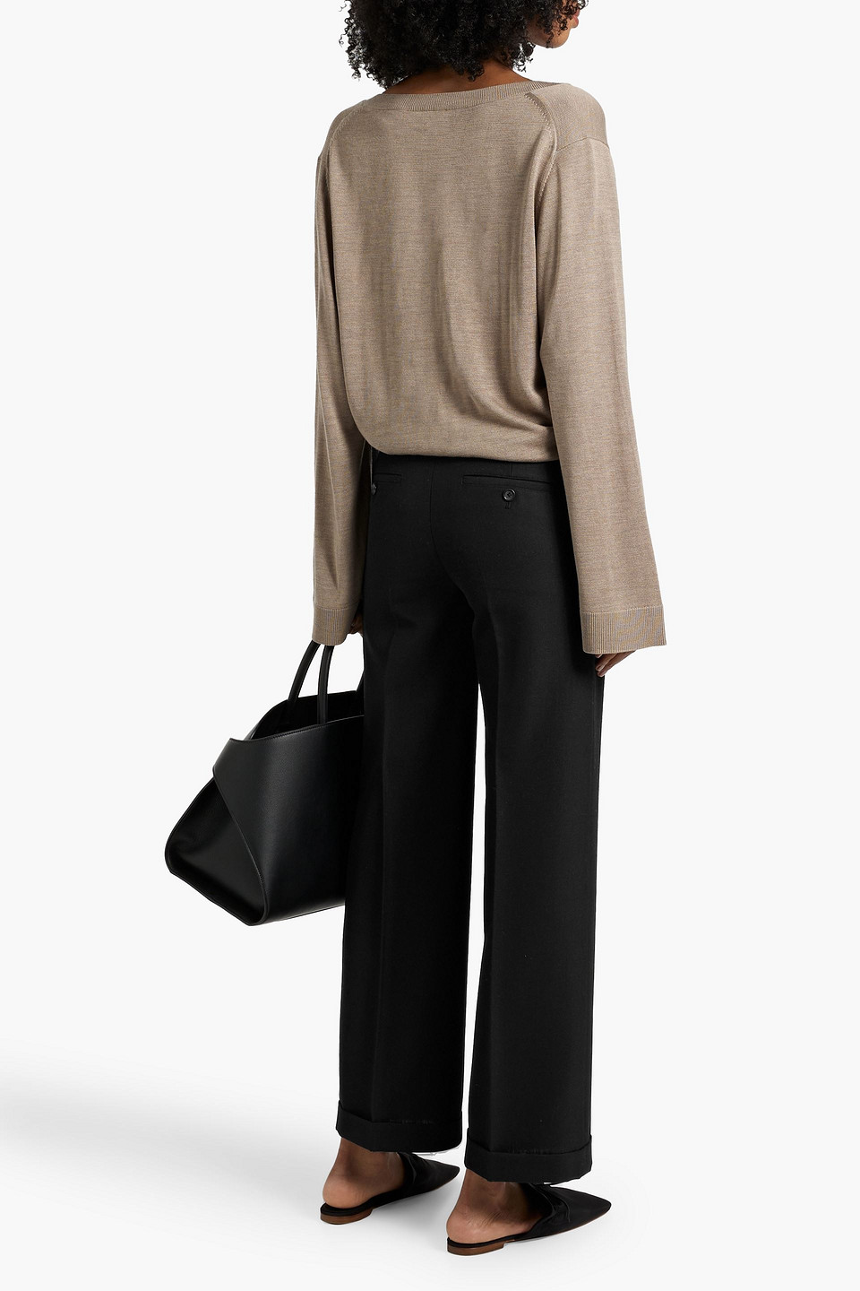 Totême Silk And Cashmere-blend Sweater