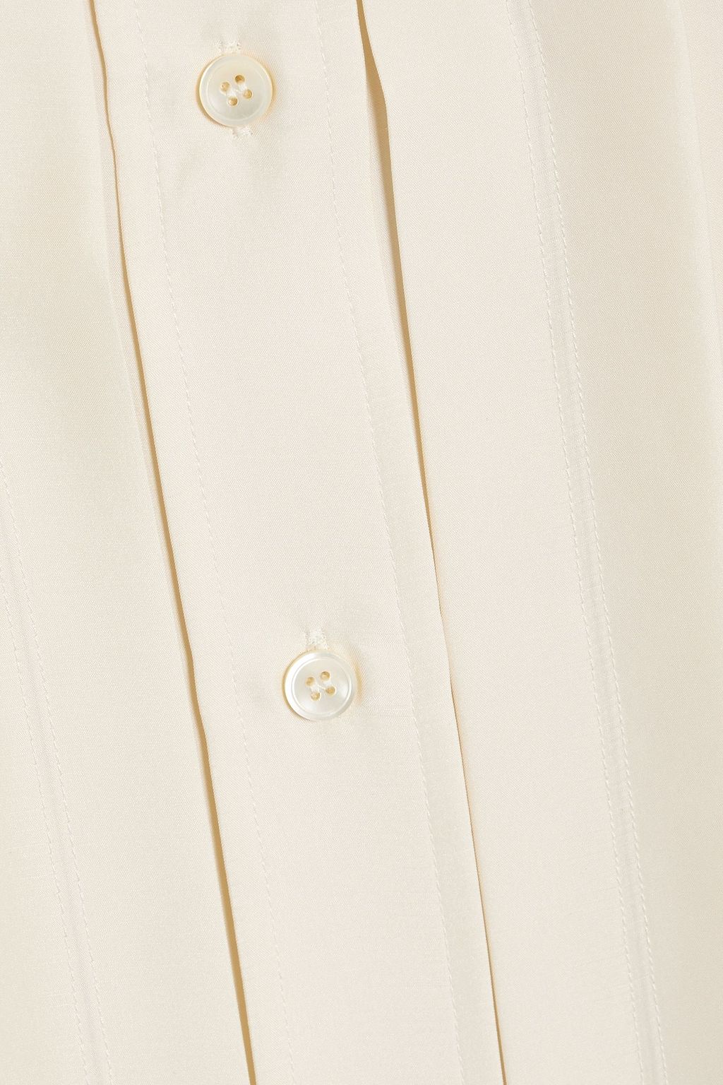 TOTEME Pleated silk shirt