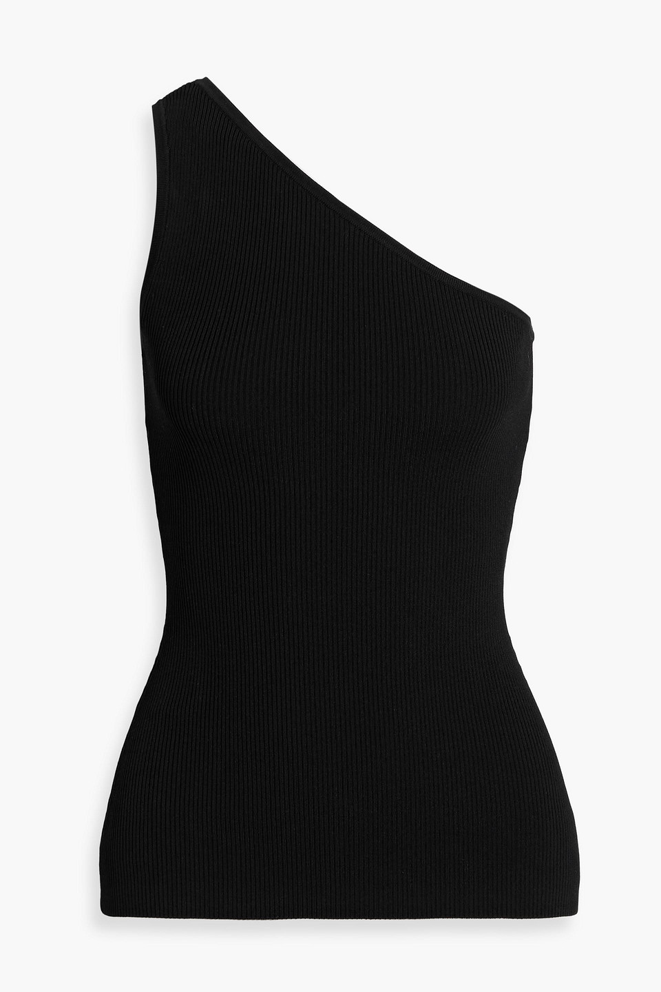 Totême One-shoulder Ribbed-knit Top
