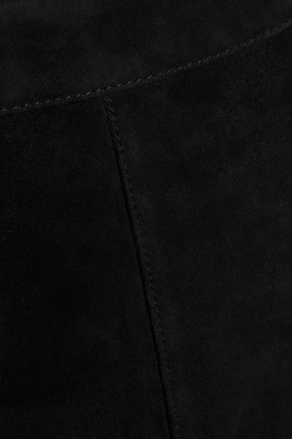 Totême Rock Aus Veloursleder In Black