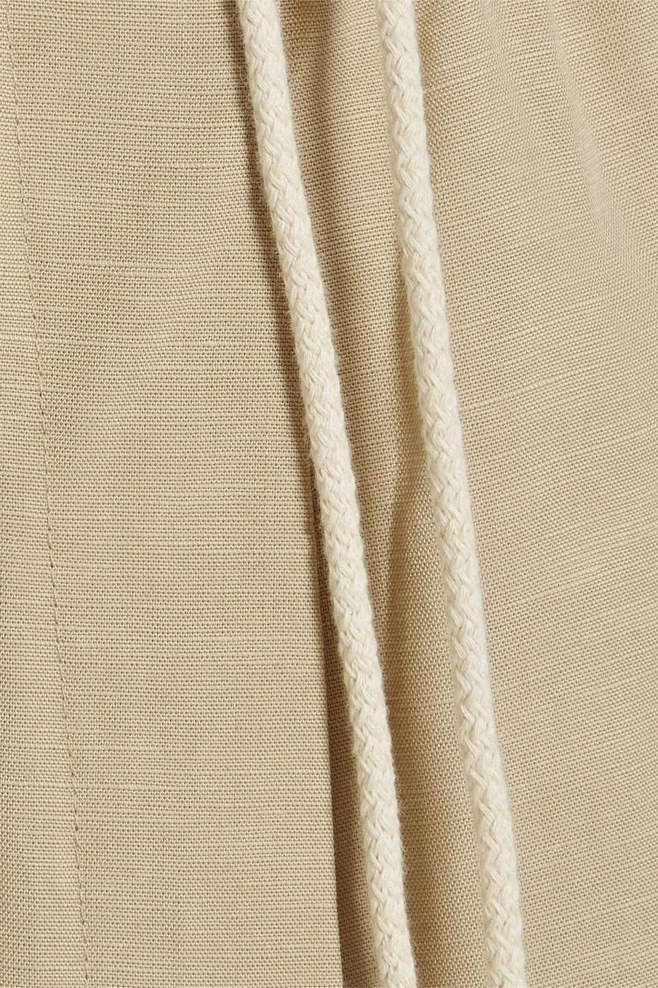 Totême Tencel™ Lyocell And Linen-blend Shorts