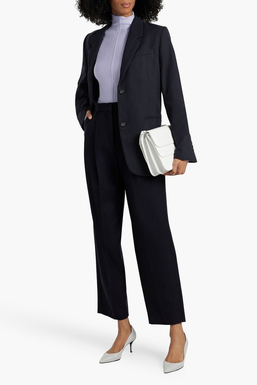TOTEME Wool-blend flannel blazer