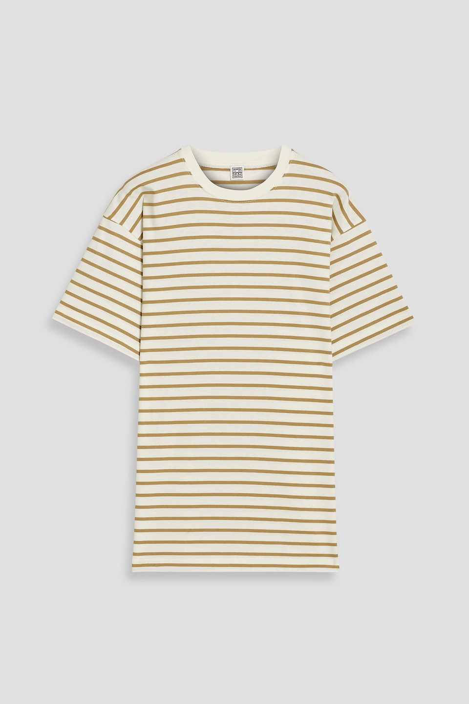 Totême Striped Cotton-jersey T-shirt