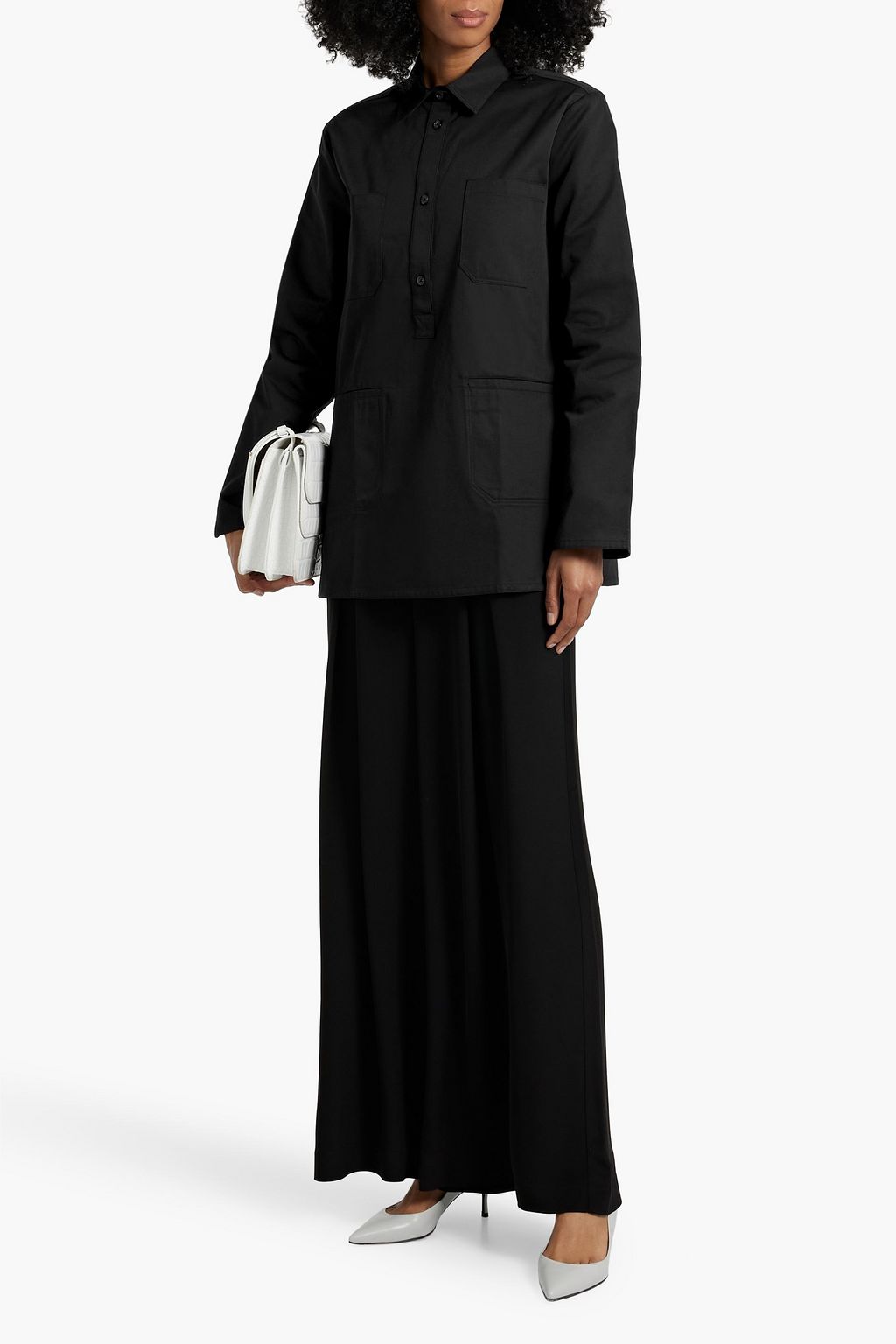 TOTEME Cotton-twill shirt