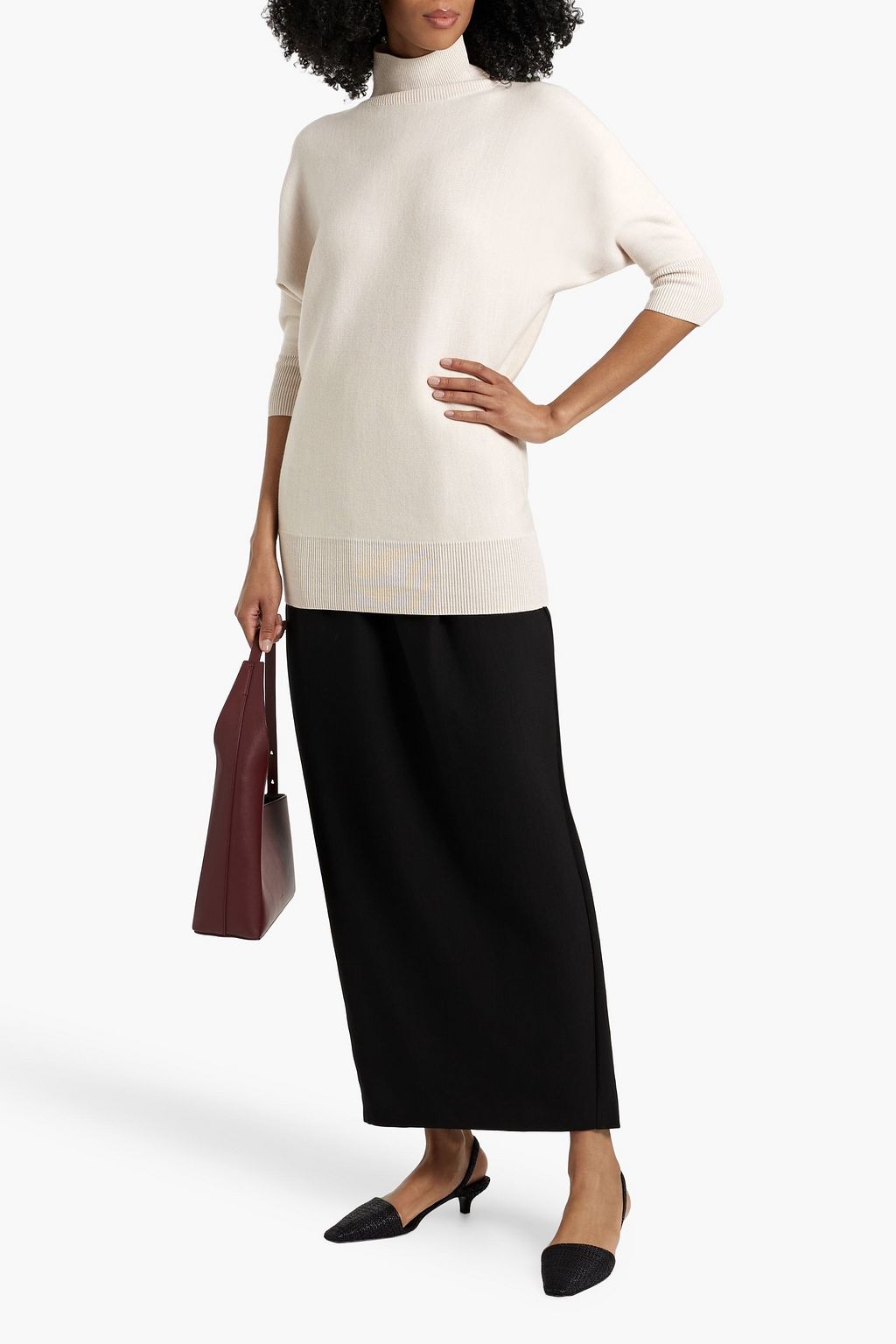TOTEME Wool-blend turtleneck sweater