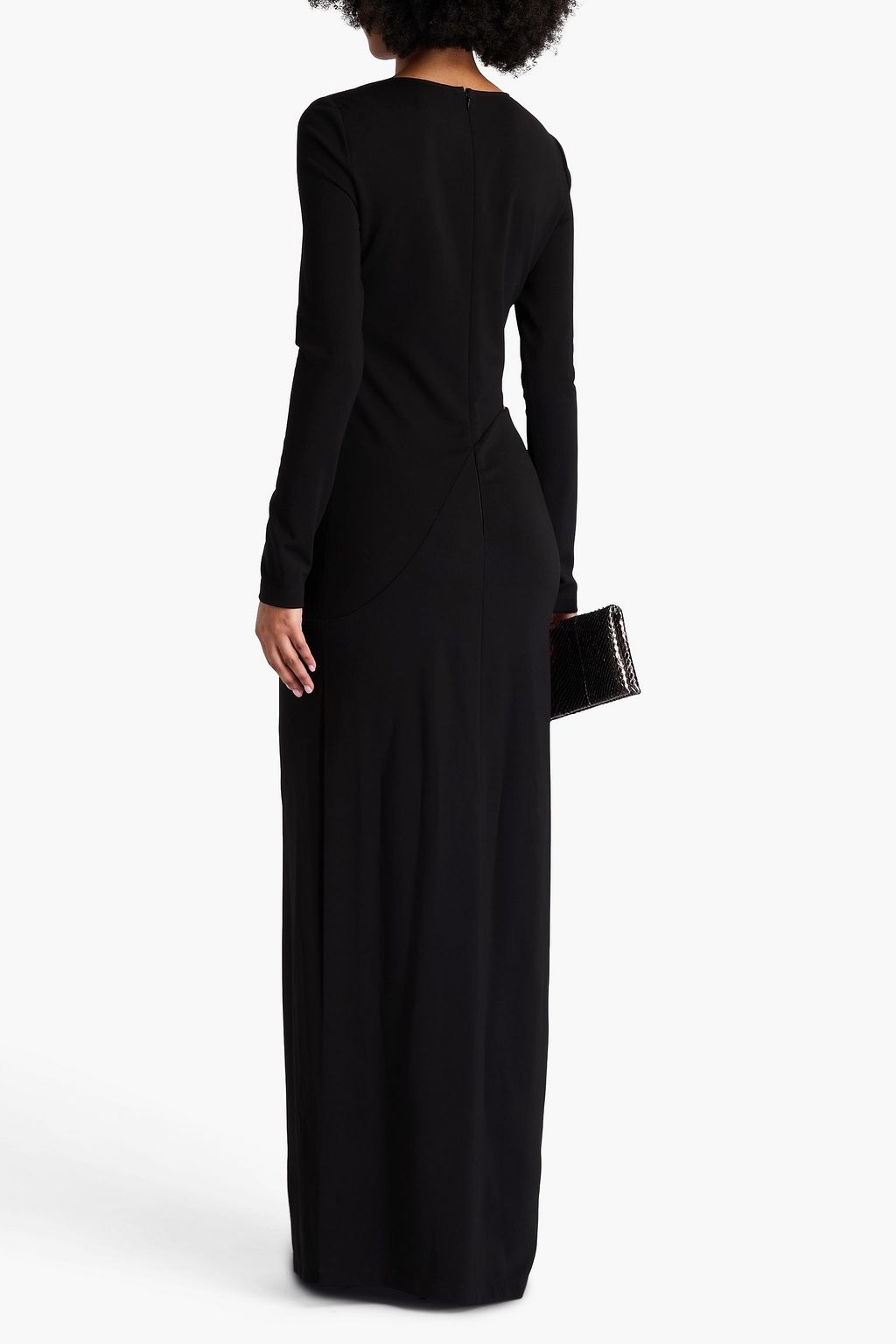 GIVENCHY Cutout jersey maxi dress