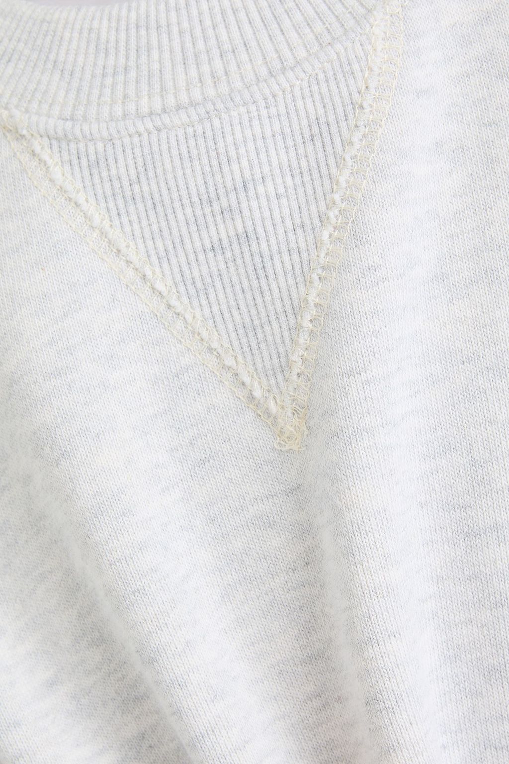 ALEX MILL Marlon cotton-blend fleece sweatshirt