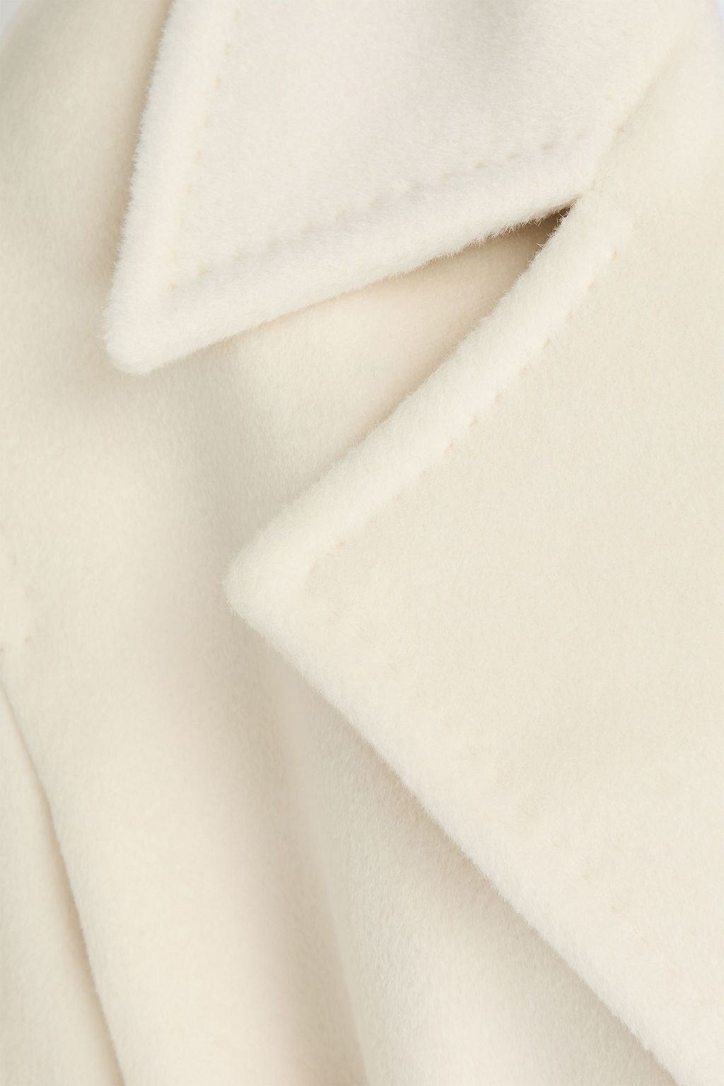 MAX MARA Fragore brushed-felt coat