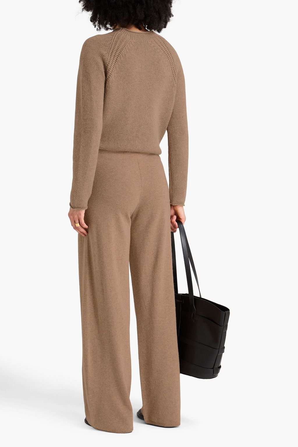 MAX MARA Rino Hose mit geradem Bein aus einer Woll-Kaschmirmischung