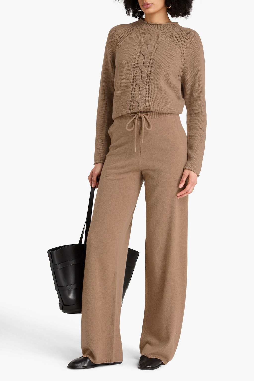 MAX MARA Rino Hose mit geradem Bein aus einer Woll-Kaschmirmischung