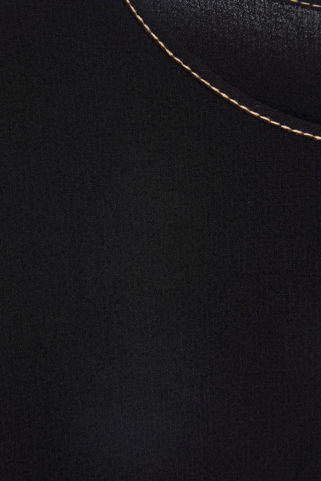 ACNE STUDIOS Drapiertes Midikleid aus gehämmertem Crêpe