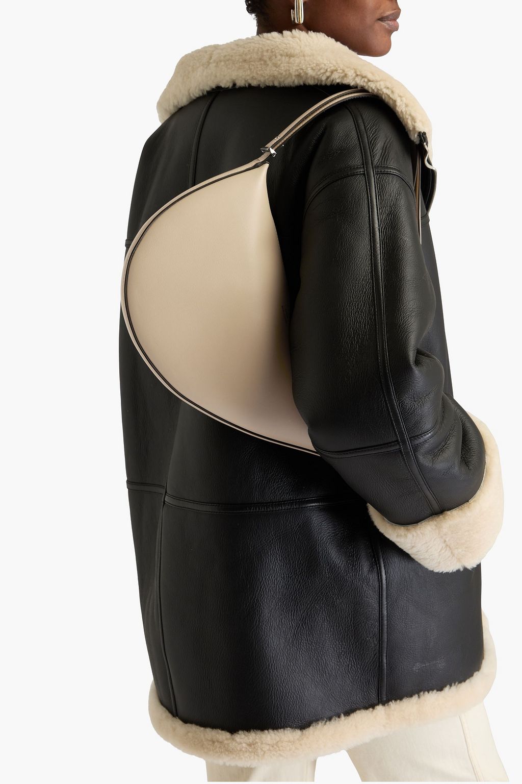 TOTEME Scooped leather shoulder bag