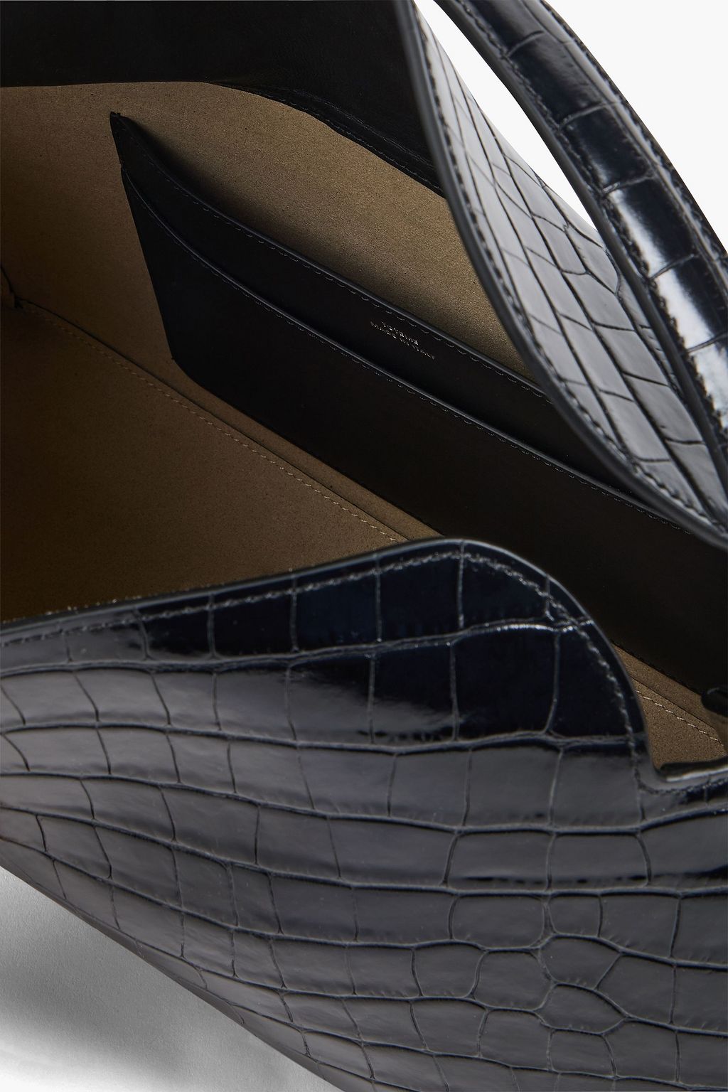 TOTEME T-Lock croc-effect leather tote