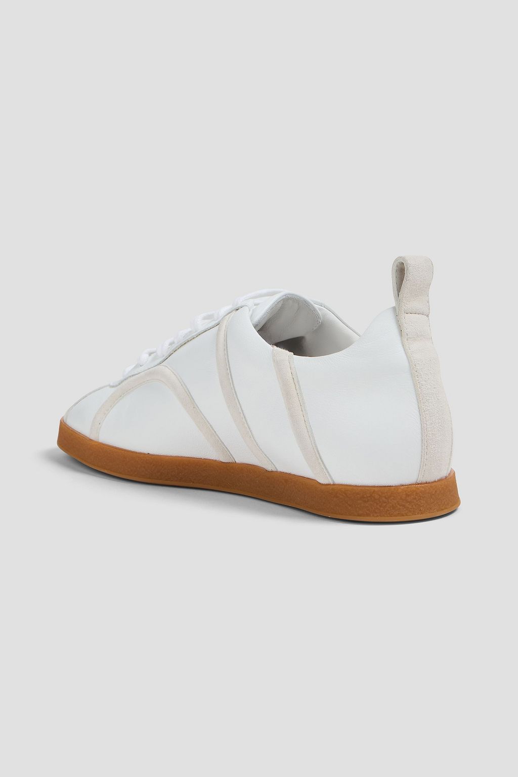 TOTEME Leather and suede sneakers