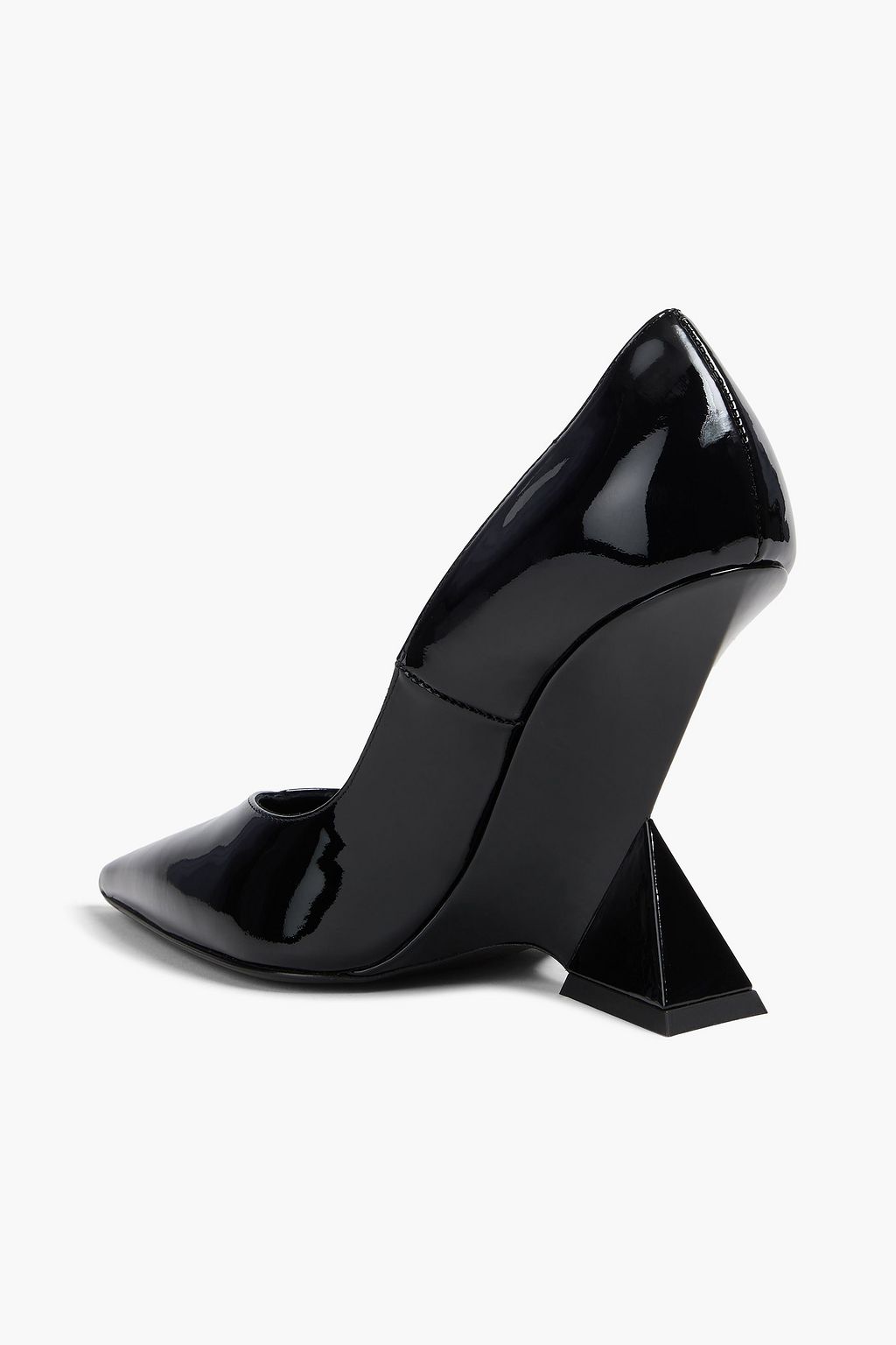 THE ATTICO Cheope Pumps aus Lackleder