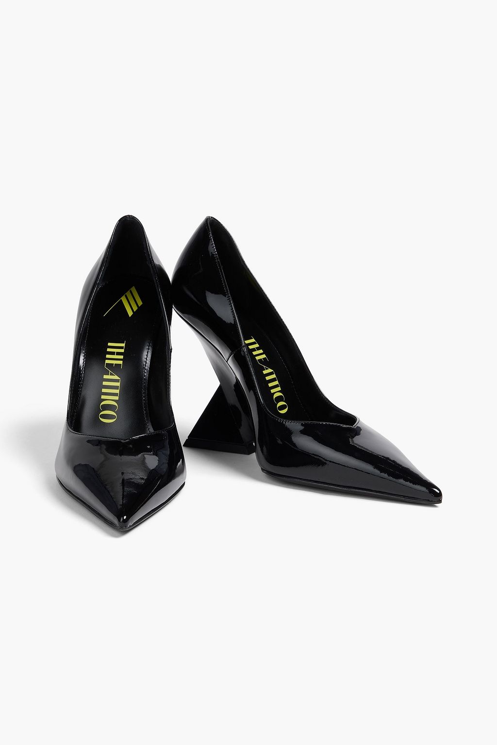 THE ATTICO Cheope Pumps aus Lackleder