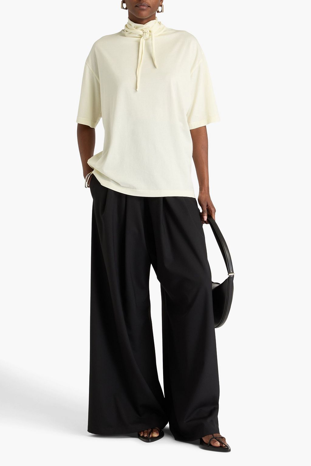 LEMAIRE Slub cotton-jersey T-shirt