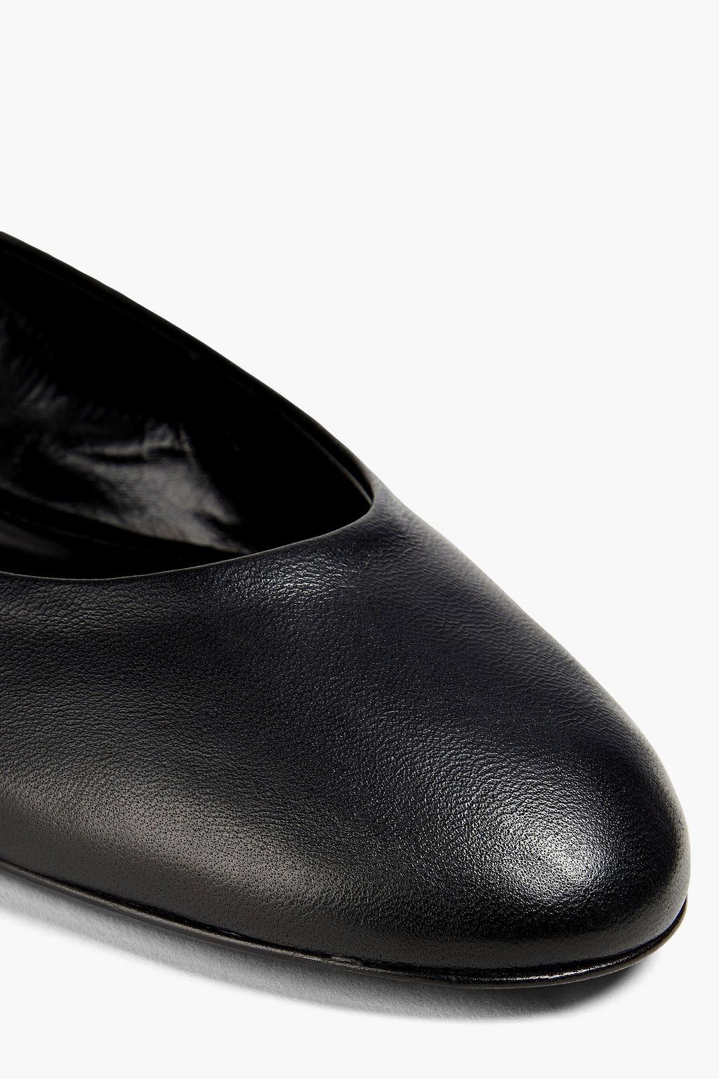 THE ATTICO Ballerinas aus Leder