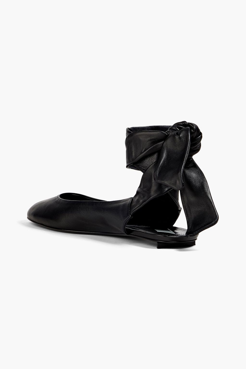 THE ATTICO Ballerinas aus Leder