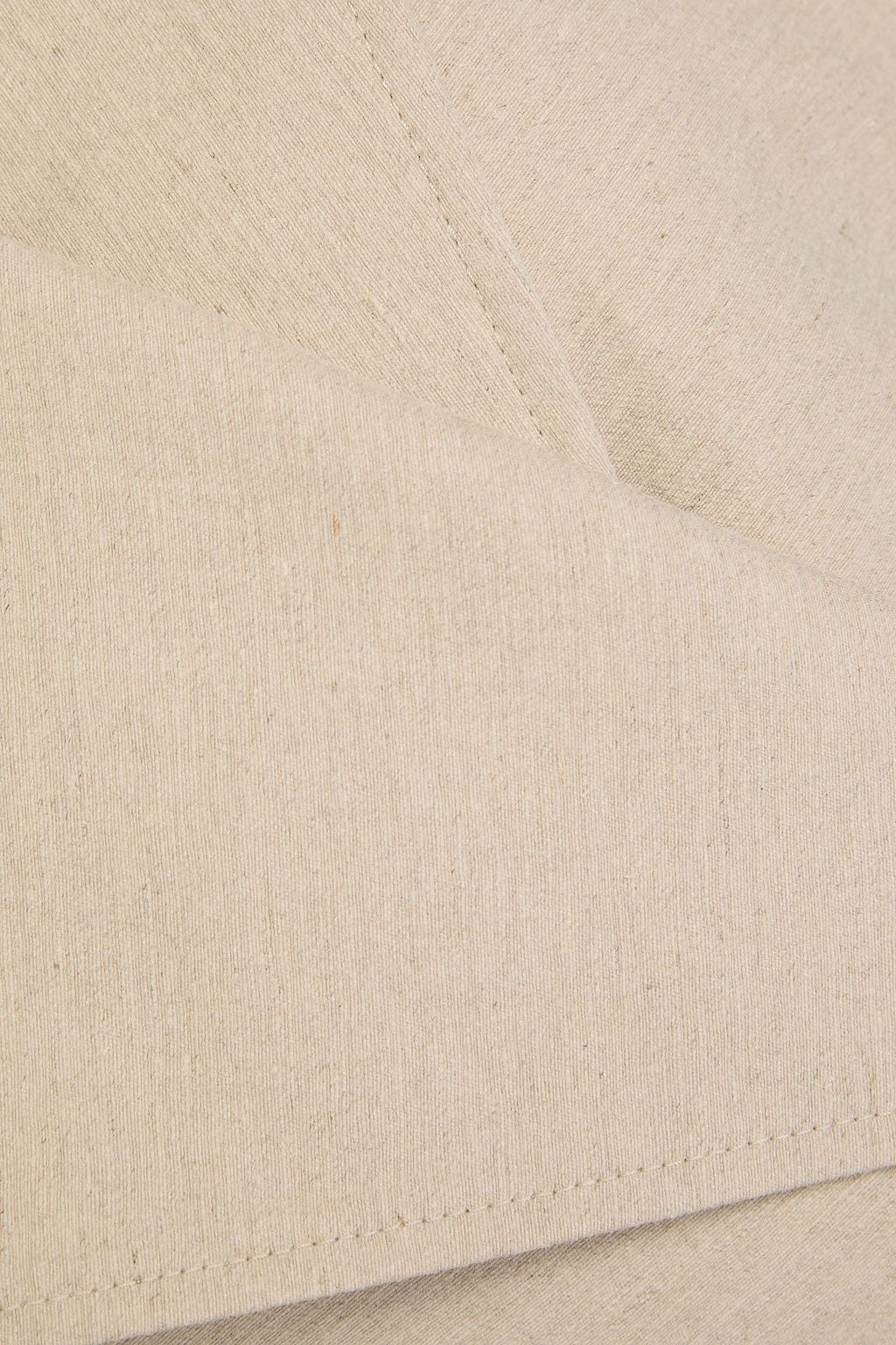 TOTEME Belted linen-blend coat