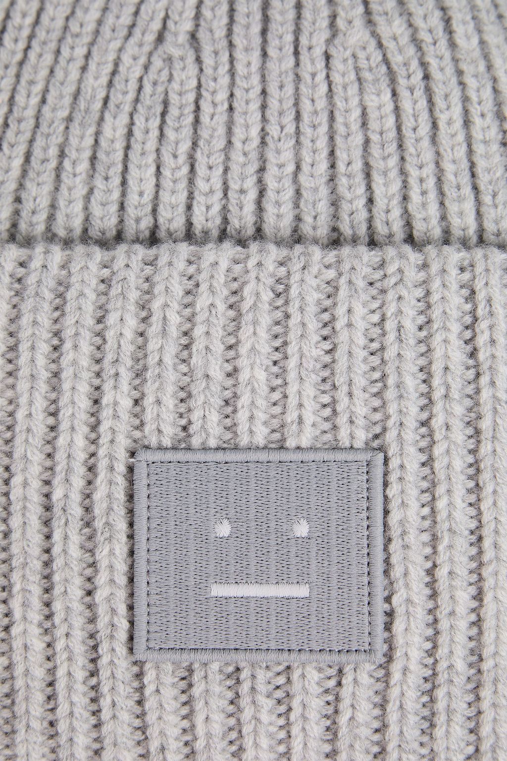 ACNE STUDIOS リブ編みウール ビーニー