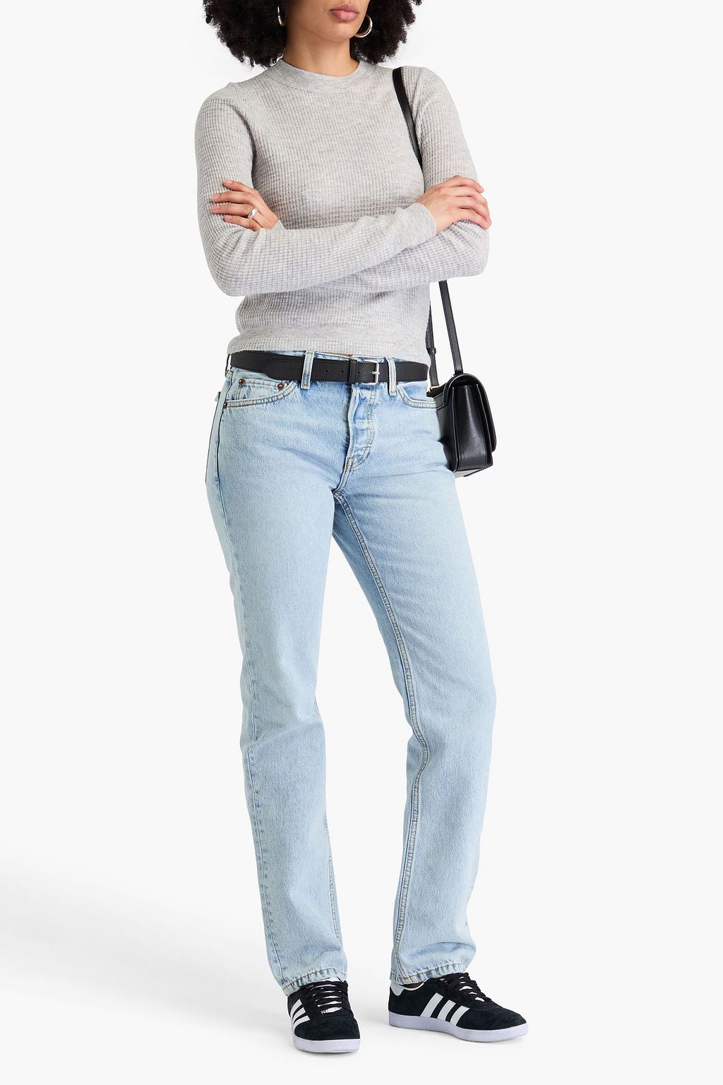 RE/DONE & PAM Anderson mid-rise straight-leg jeans