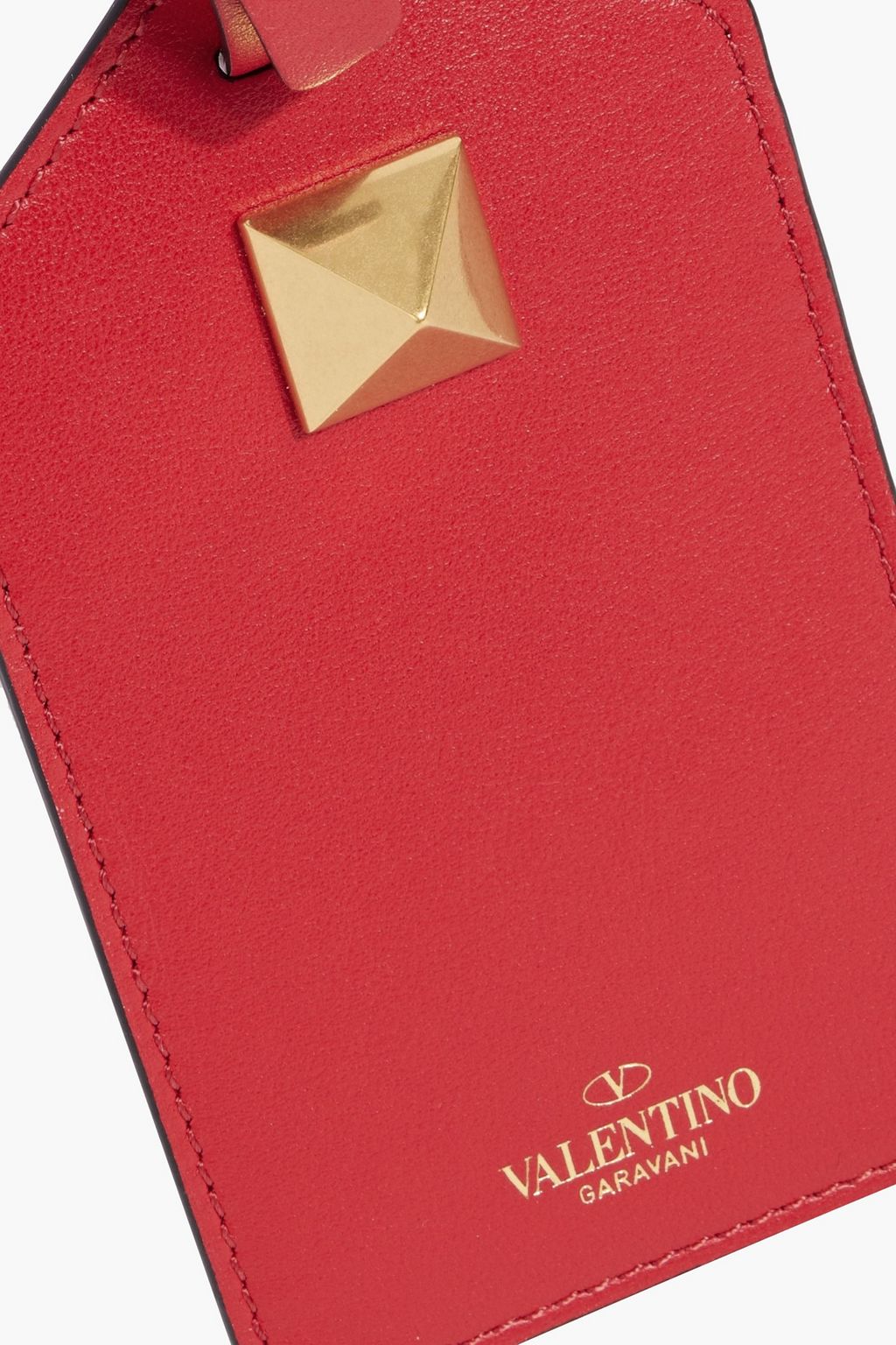 VALENTINO GARAVANI One Stud leather badge holder