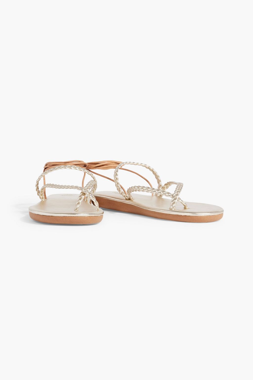 ANCIENT GREEK SANDALS Plage braided leather sandals