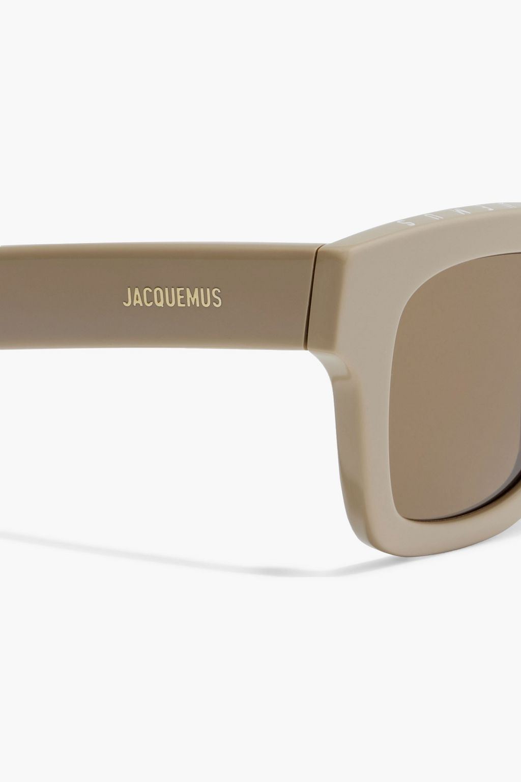 JACQUEMUS نظارات شمسية من الأسيتات بإطار على شكل حرف D