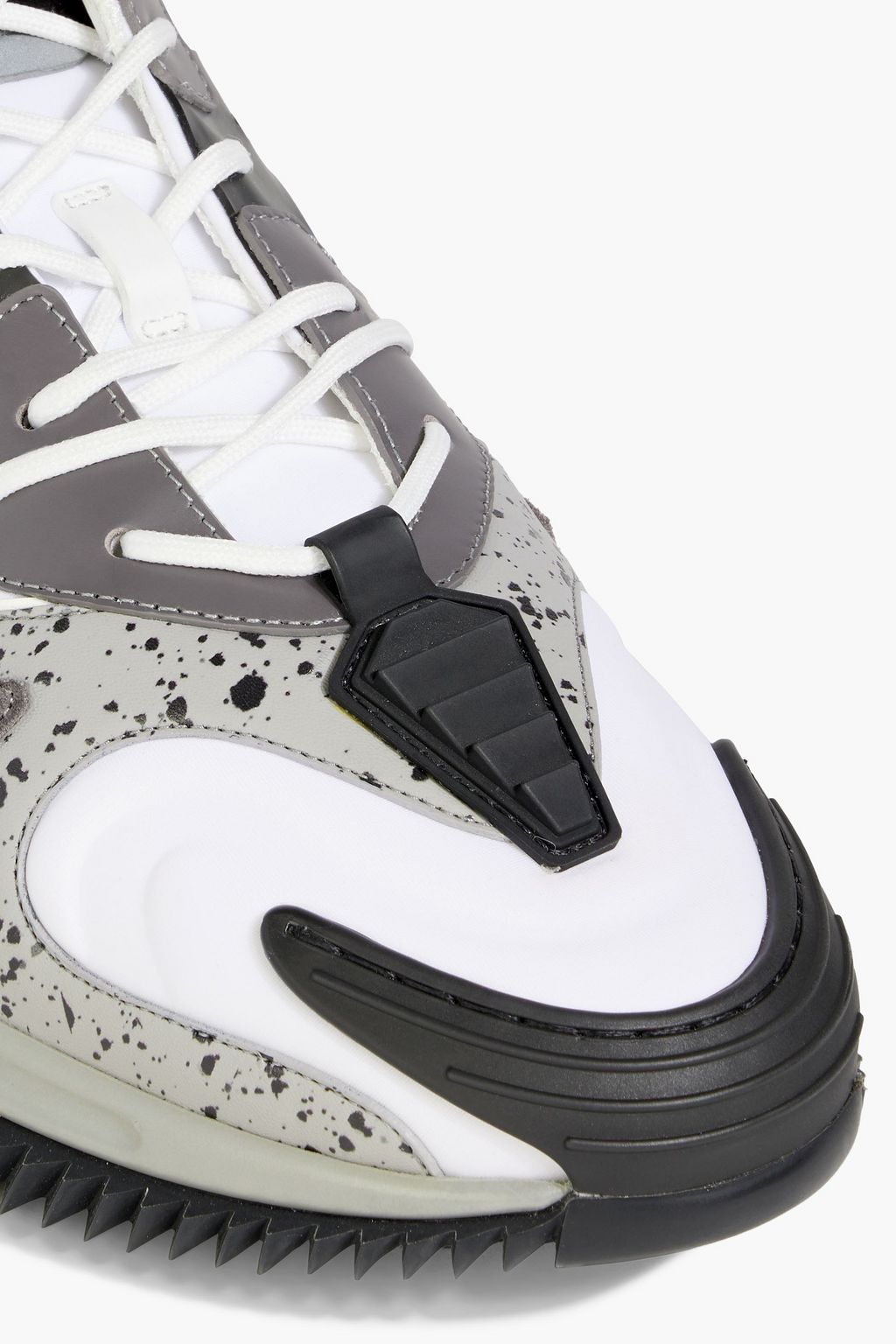 VALENTINO GARAVANI VLTN Wade Runner leather, suede and rubber sneakers