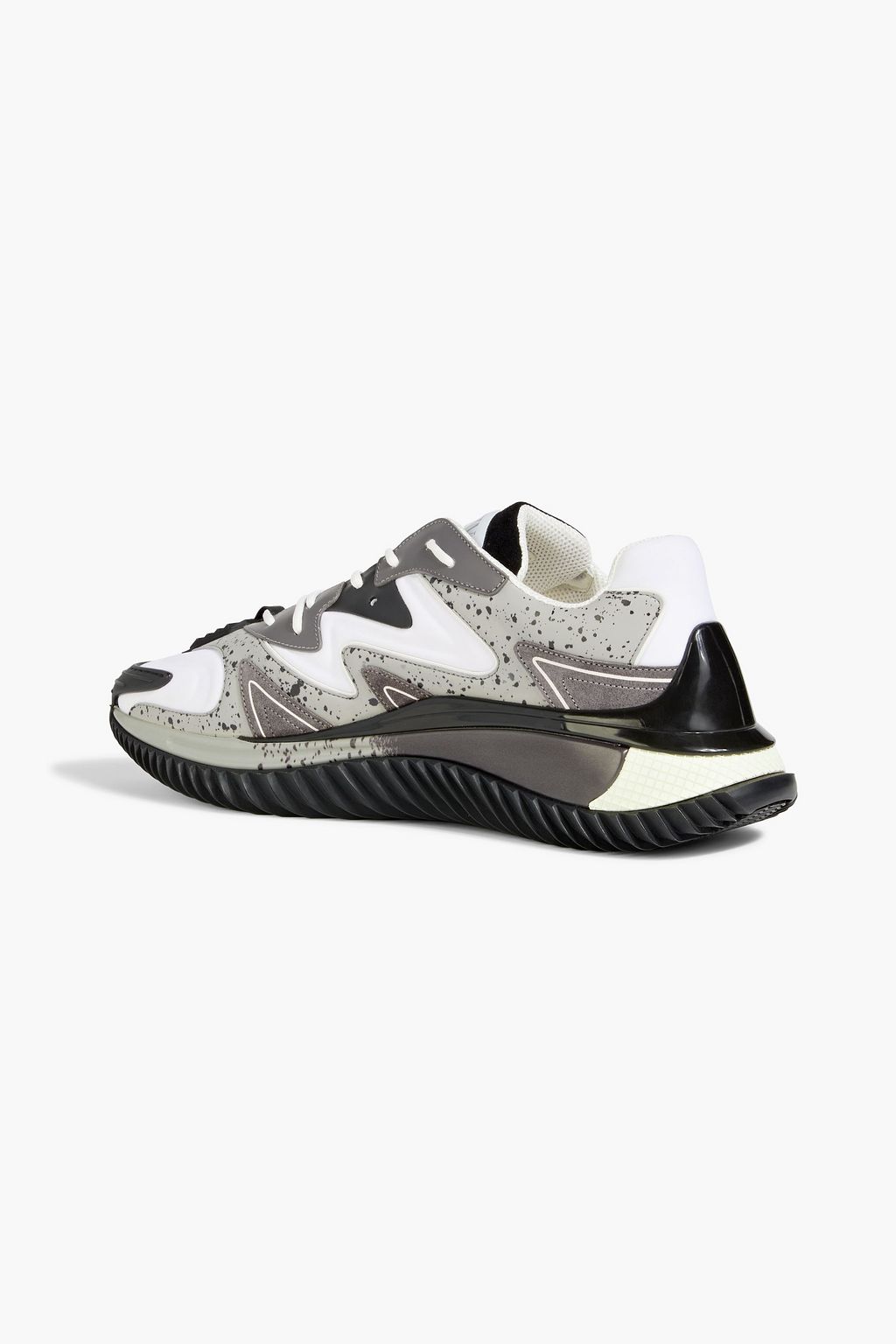 VALENTINO GARAVANI VLTN Wade Runner leather, suede and rubber sneakers