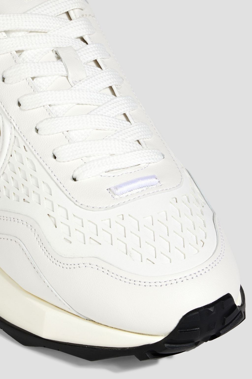 VALENTINO GARAVANI VLOGO Netrunner laser-cut leather sneakers