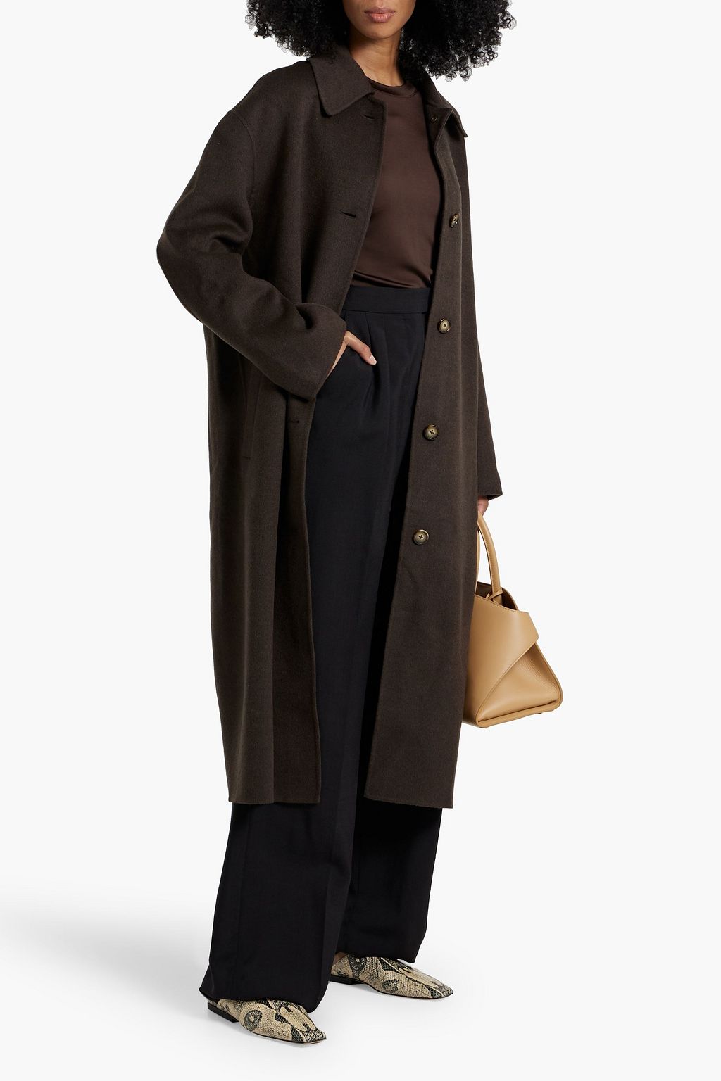 TOTEME Doublé oversized wool coat