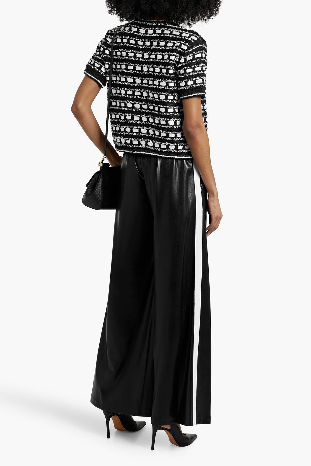ALICE + OLIVIA Marjorie cotton-blend tweed jacket