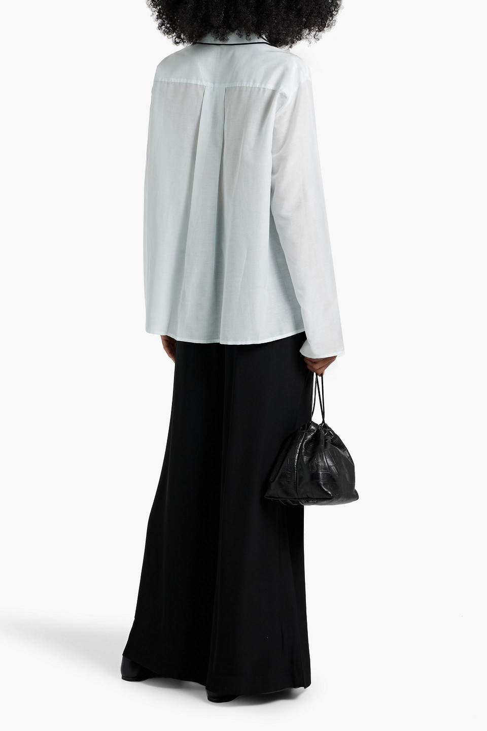 Totême Cotton And Silk-blend Shirt