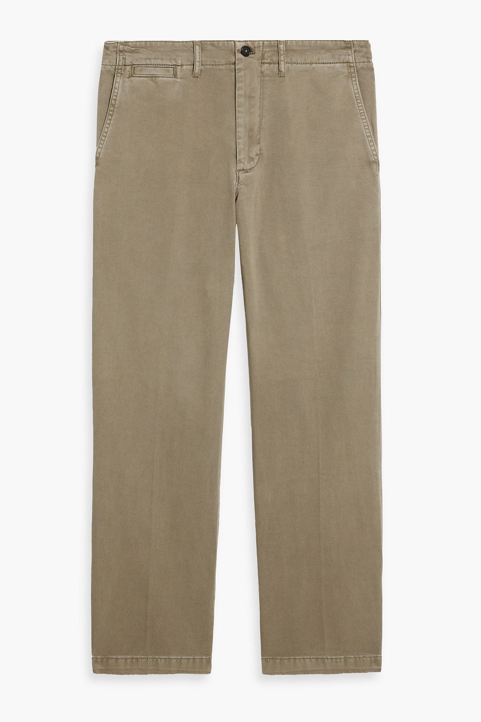 Cotton-twill chinos