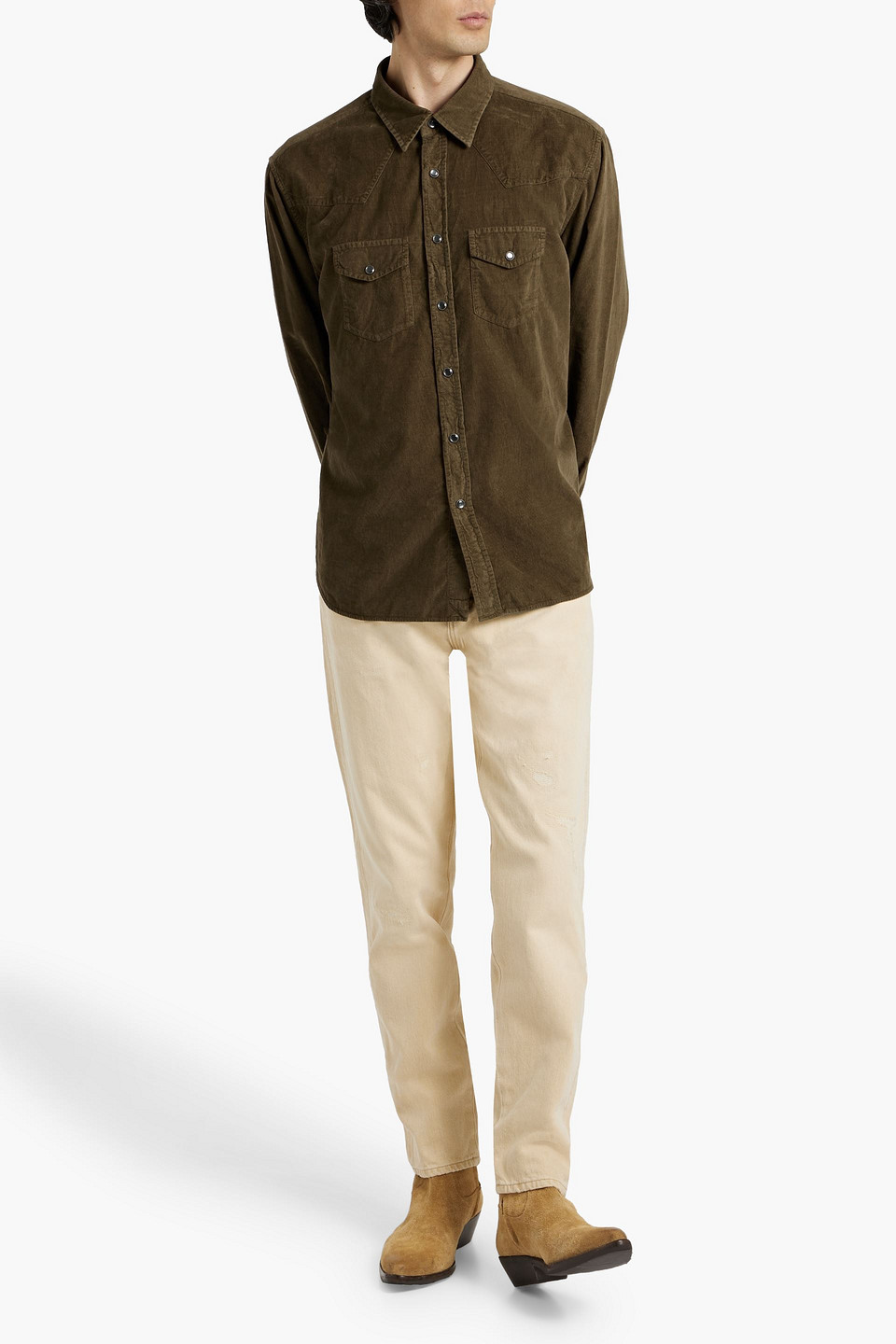  Tom Ford - Jeans Mit Schmalem Bein Aus Denim - Weiß - 40 